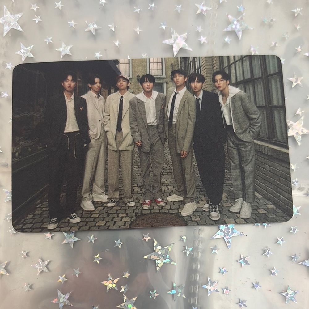 BTS BE Group Photo Card